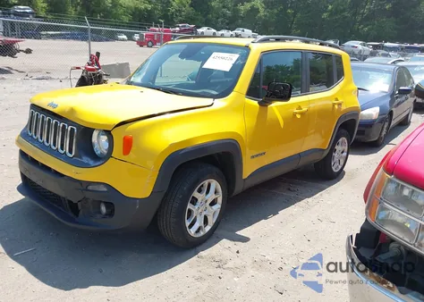 2017 Jeep Renegade Latitude 4X4 z USA, uszkodzony, nr VIN ZACCJBBB1HPF02638